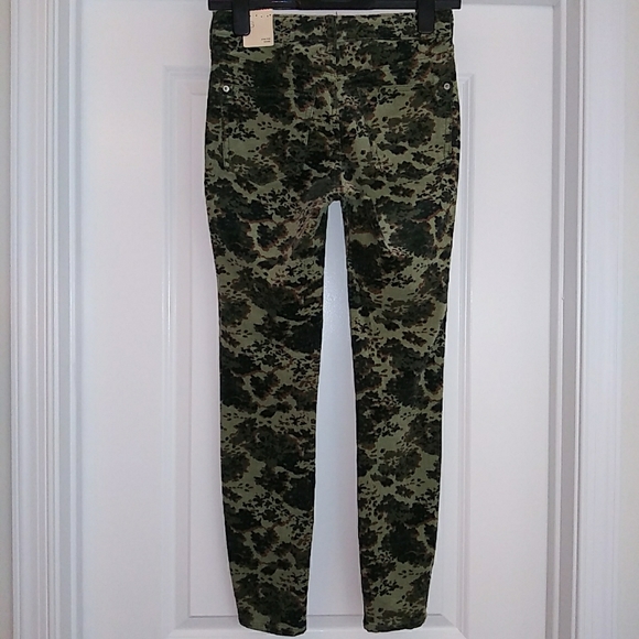 NWT Sz 26 Anthropologie Camo Corduroy Jean Pants - Picture 13 of 14
